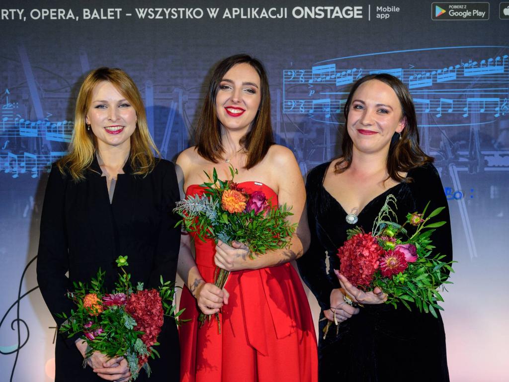  Gwiazdami wieczoru były (od lewej): Natalia Pawlaszek (fortepian), Katarzyna Szymkowiak (mezzosopran), Zuzanna Nalewajek (mezzosopran). (Fot. materiały prasowe)