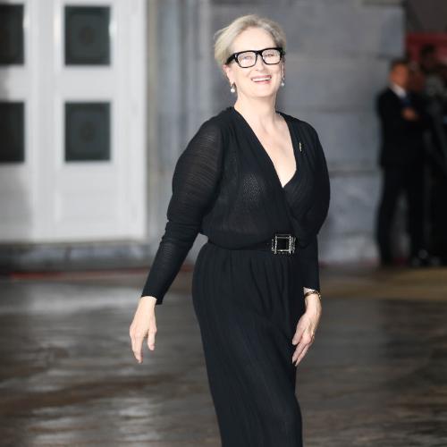 Meryl Streep podczas ceremonii wręczenia Nagrody Księżnej Asturii (Fot. R. Terrel / Zuma Press / Forum)