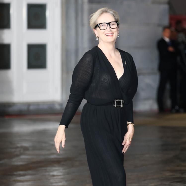 Meryl Streep podczas ceremonii wręczenia Nagrody Księżnej Asturii (Fot. R. Terrel / Zuma Press / Forum)