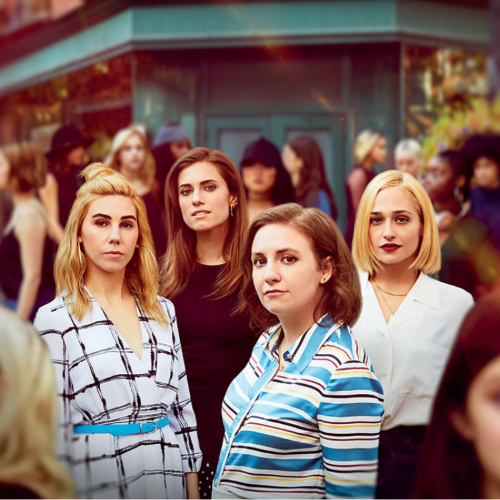 Serial „Dziewczyny” przedstawia losy czterech przyjaciółek z Nowego Jorku, które wkraczają w dorosłość. Na zdjęciu: Zosia Mamet, Allison Williams, Lena Dunham (twórczyni serialu) i Jemima Kirke (Fot. materiały prasowe HBO)