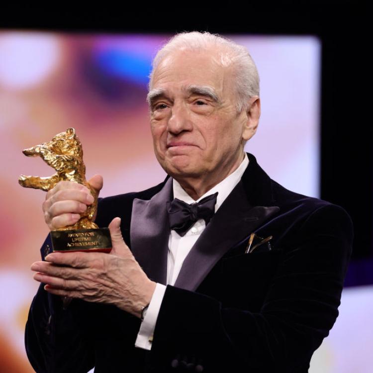 Martin Scorsese otrzymał Honorowego Złotego Niedźwiedzia na 74. Międzynarodowym Festiwalu Filmowym w Berlinie. (Fot. Andreas Rentz/Getty Images)