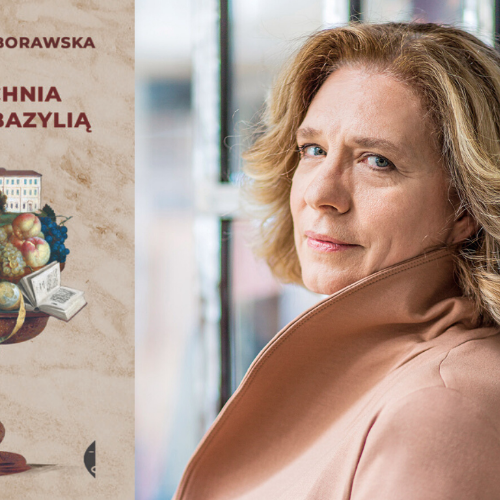 Tessa Capponi-Borawska i nowe wydanie jej książki „Moja kuchnia pachnąca bazylią”, wyd. Czarne (Fot. Antonina Samecka)