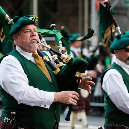 Parada z okazji Dnia Świętego Patryka (17 marca), narodowego święta Irlandii. Od imienia świętego Irlandczycy są nazywani „Paddy's”. (Fot. iStock)