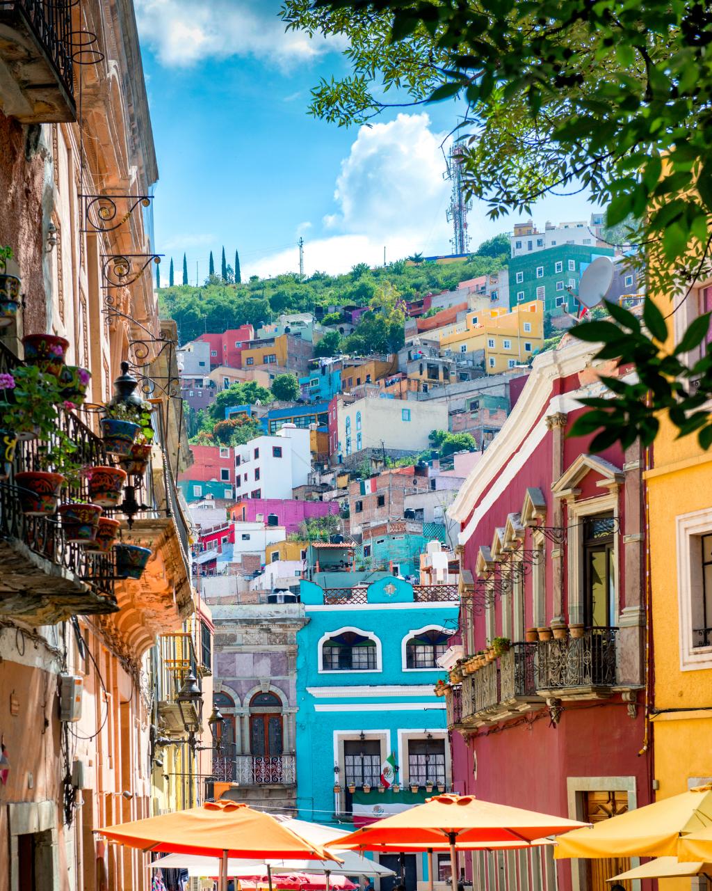 Jedno z najbardziej kolorowych miast, Guanajuato (Fot. iStock)