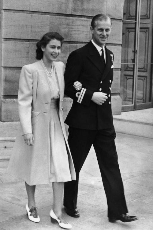 Królowa Elżbieta II i książę Filip. (Fot. Getty Images)