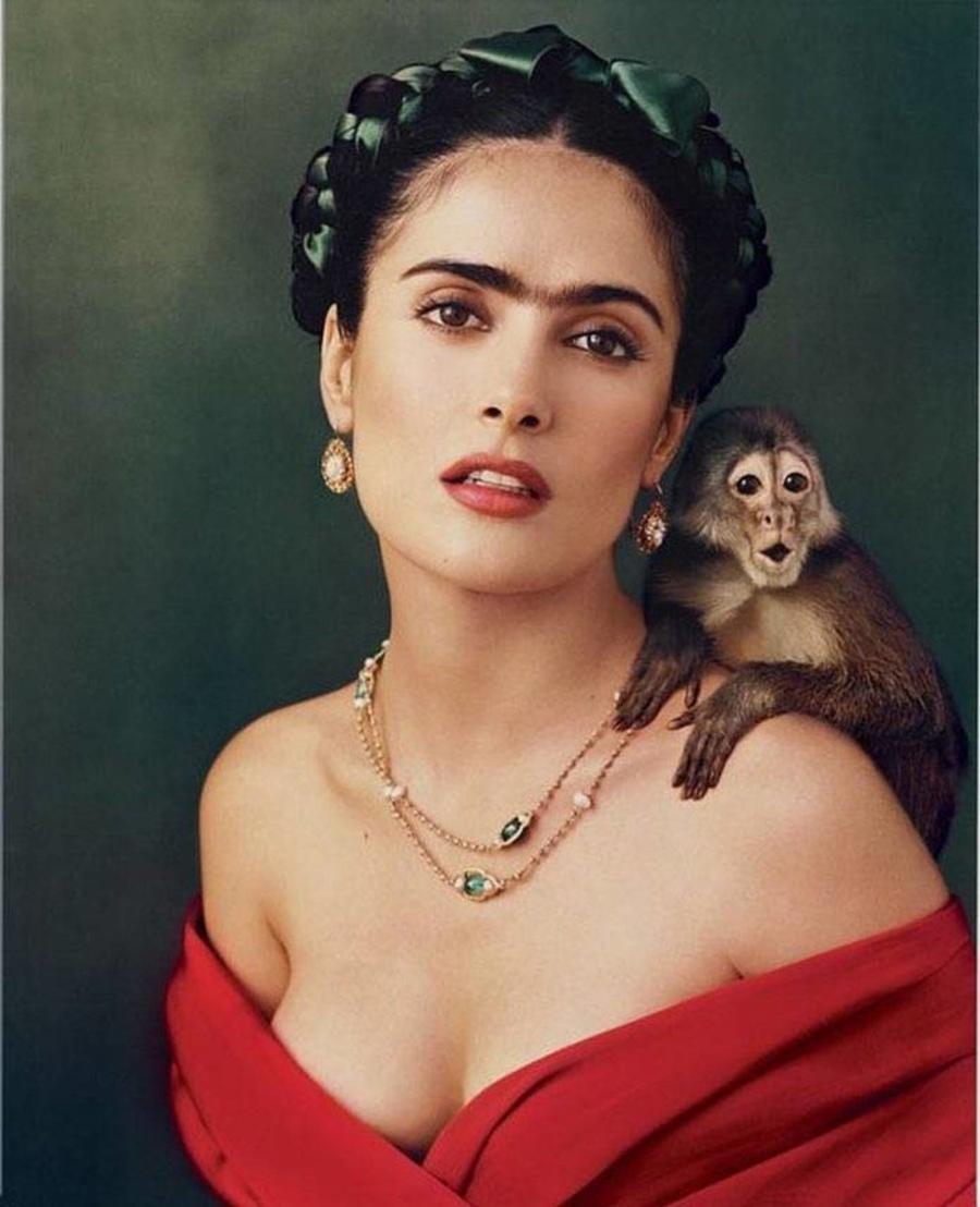 Legendarna już rola Salmy – Frida Kahlo (Fot. BEW Photo)