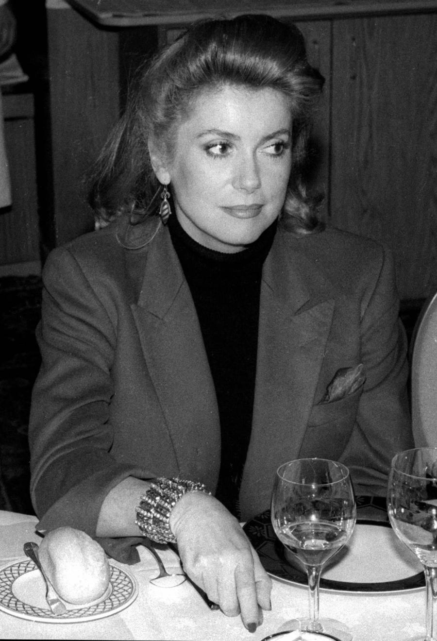 Catherine Deneuve w Nowym Jorku, 1980 rok (Fot. BEW Photo)