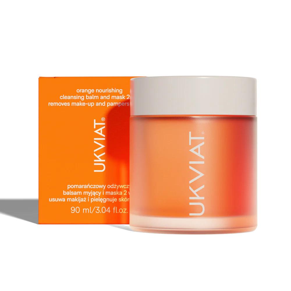 Ukviat, Pomarańczowy odżywczy balsam myjący i maska 2w1 (Fot. materiały prasowe)
