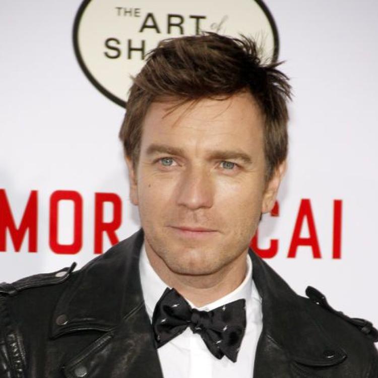 56845350 - ewan mcgregor at the los angeles premiere of 'mortdecai' held at the tcl chinese theater in hollywood on january 21, 2015.