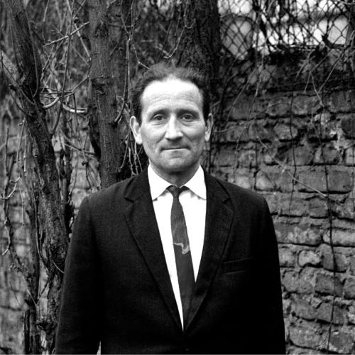 Jan Himilsbach w 1972 r. (Fot. Erazm Ciolek/Forum)