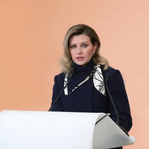 Ołena Zełenska, pierwsza dama Ukrainy (Fot. Pavlo_Bagmut Ukrinform/ddp images/Forum)