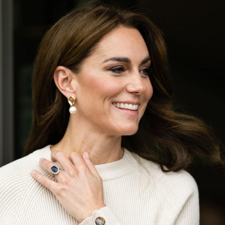 Księżna Kate Middleton słynie z pięknego uśmiechu. (Fot. Samir Hussein/Contributor/Getty Images)
