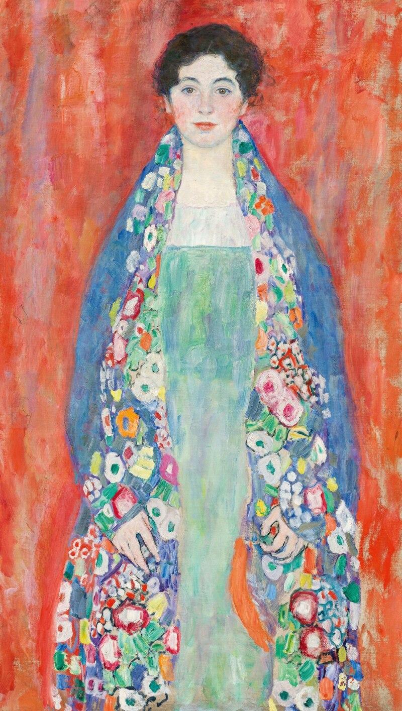 Gustaw Klimt, „Portret panny Lieser” (Fot. domena publiczna)