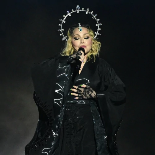 W sobotę 4 maja 2024 roku Madonna zagrała największy w swojej karierze koncert na plaży Copacabana w Rio De Janeiro. (Fot. Pablo Porciuncula/AFP/East News)