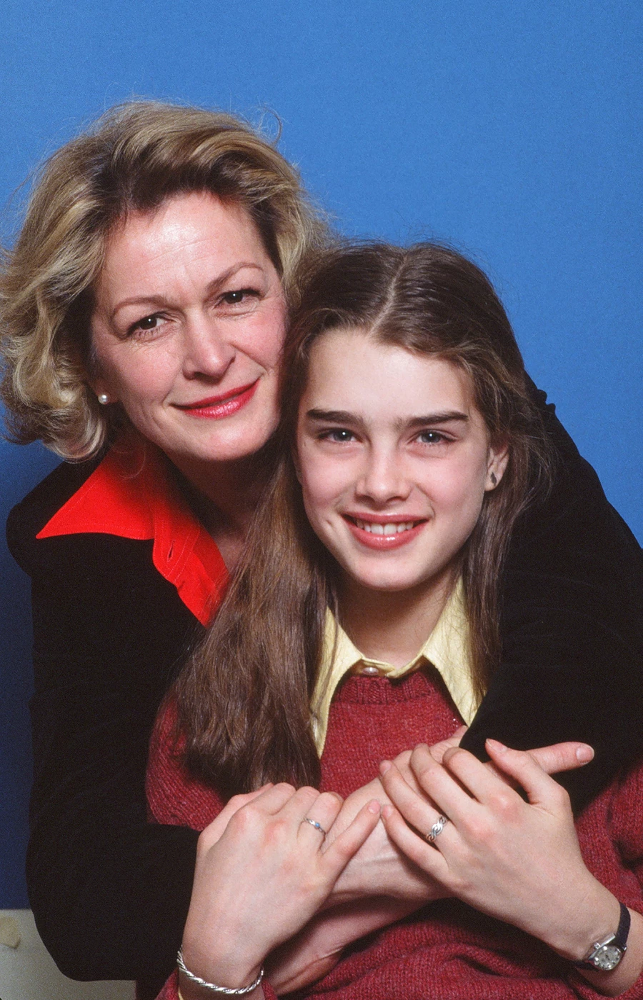 Brooke Shields z mamą Teri Shields (1978) (Fot. Robert R McElroy/Getty Images)