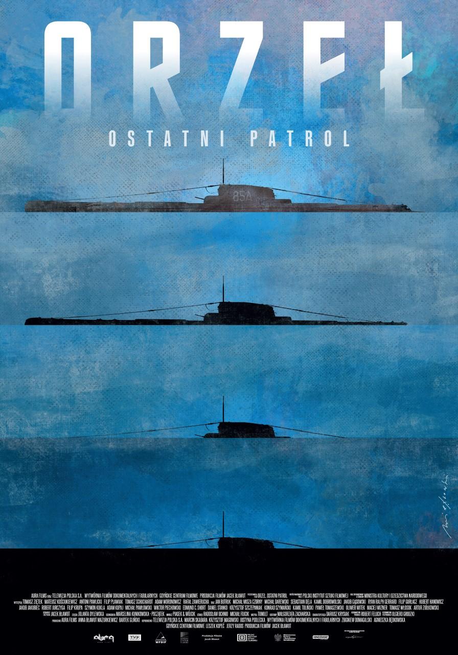 Plakat do filmu „Orzeł. Ostatni patrol”, reż. Jacek Bławut (2022)