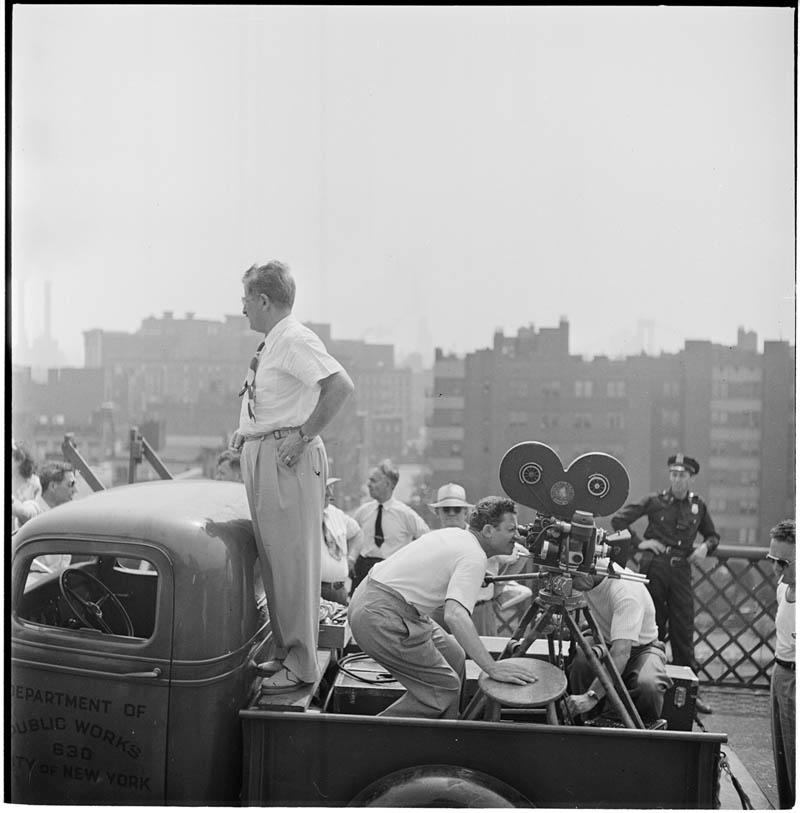 Ekipa filmowa, 1947 (Fot. Stanley Kubrick)