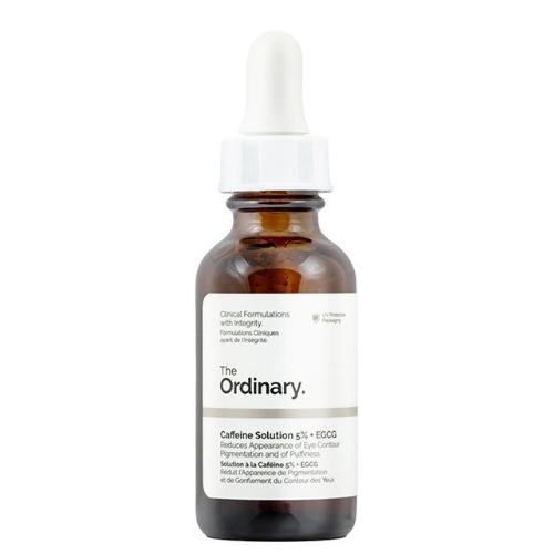  The Ordinary., serum pod oczy Caffeine Solution 5% + EGCG  30zł/30 ml (do kupienia na cosibella.pl)