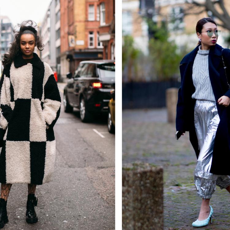 Londyński Tydzień Mody – najlepsze stylizacje z ulic Londynu. (Fot. Imaxtree)