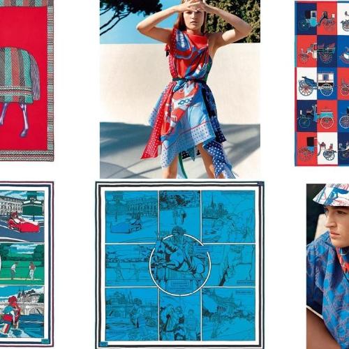 Nowa kolekcja apaszek Hermèsa (Fot. materiały prasowe)