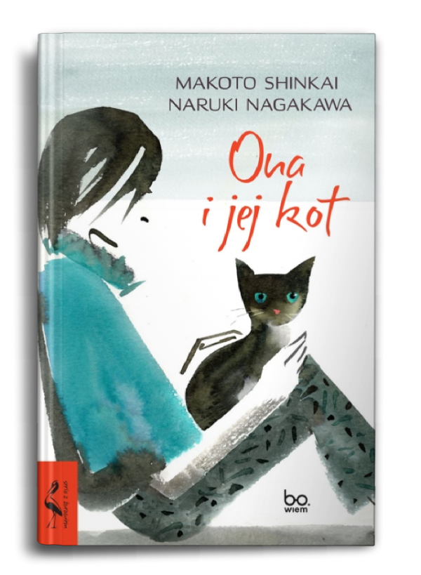 Makoto Shinkai Naruki Nagakawa, „Ona i jej kot”, przełożył Dariusz Latoś, str. 160, wyd. Bo.wiem 2022