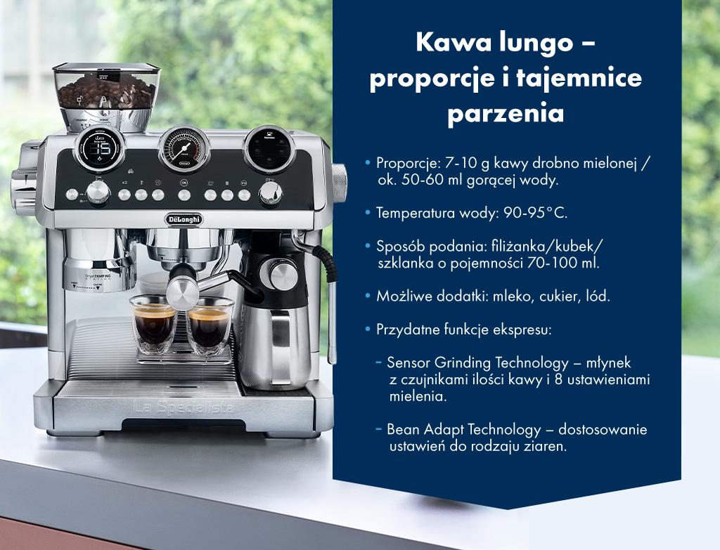 Kawa lungo, proporcje i tajemnice parzenia (Infografika: materiały partnera)