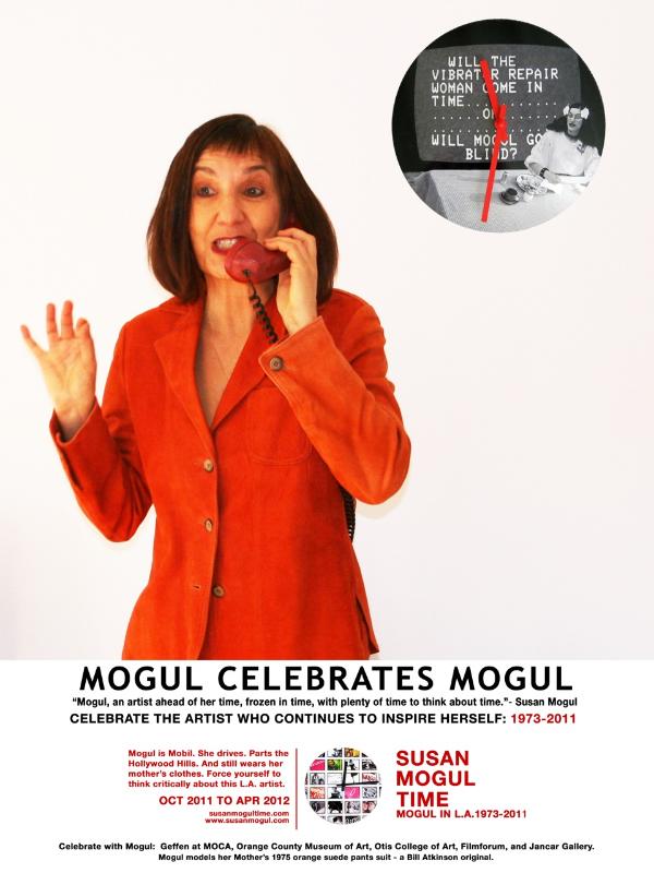 Susan Mogul, „Mogul w hołdzie Mogul”, 2011, druk, papier (Fot. dzięki uprzejmości artystki)