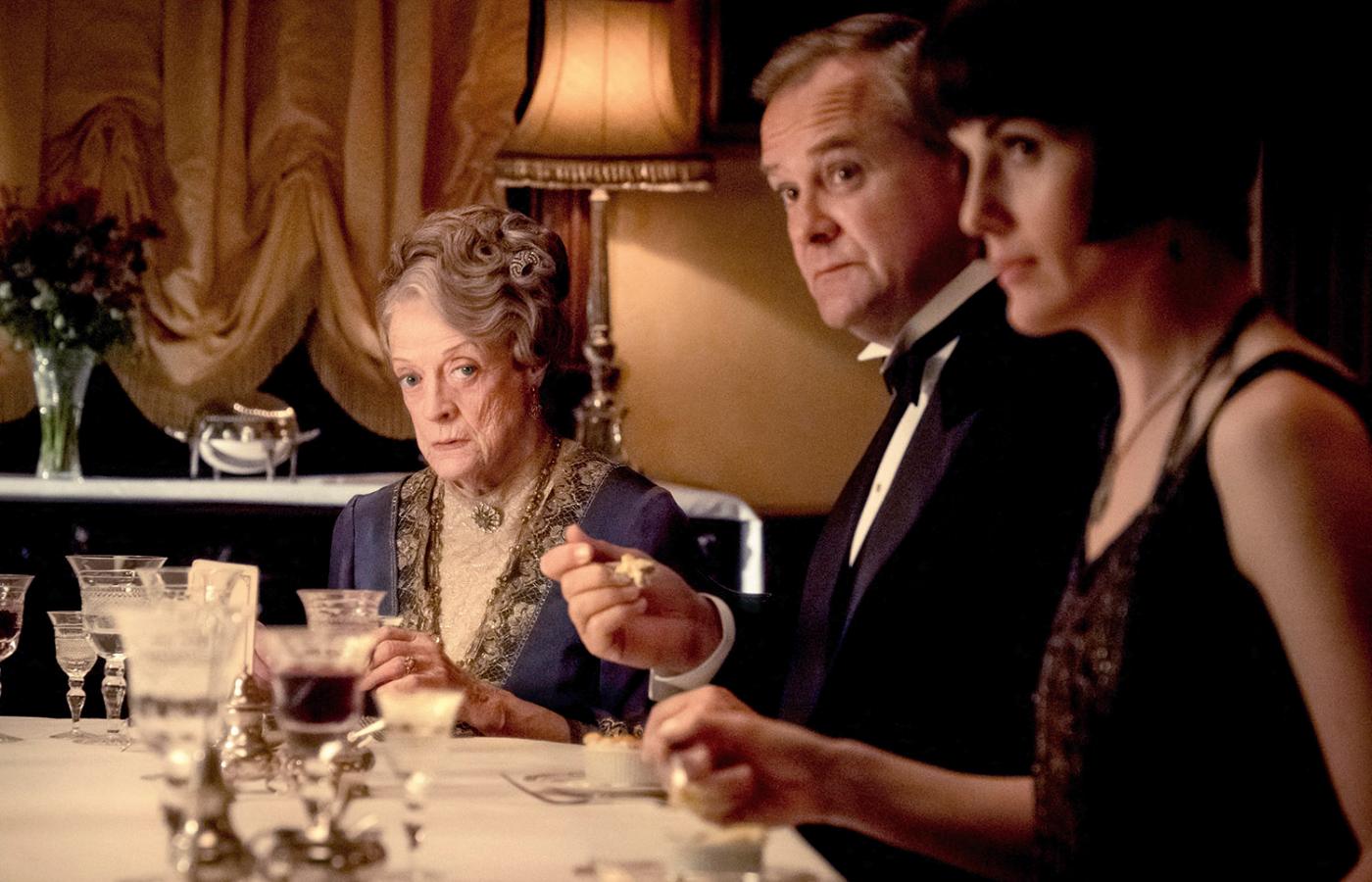 Kadr z serialu Downton Abbey (Fot. Forum)