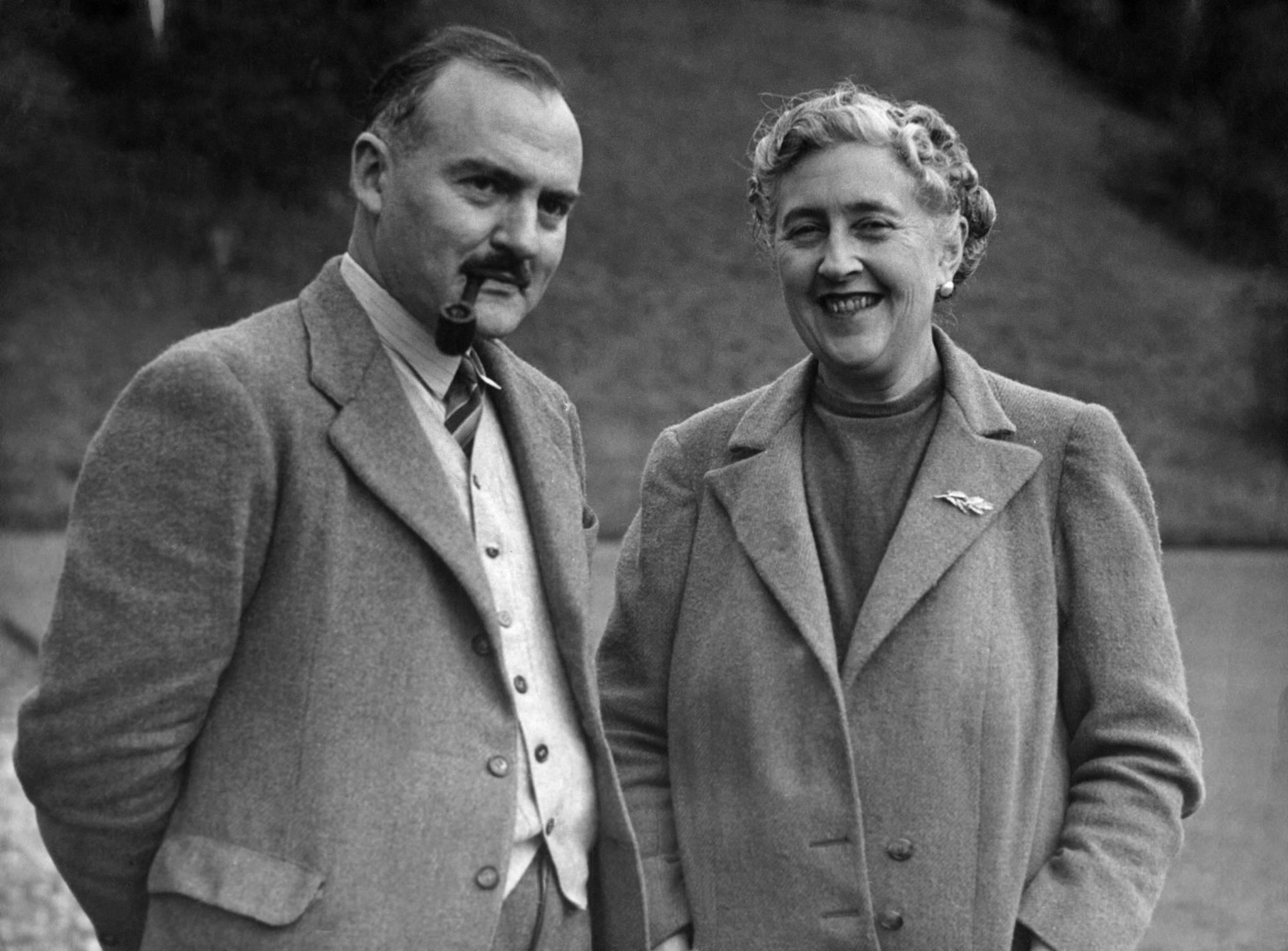 Agatha Christie z drugim mężem, Maksem Mallowanem. Spędzili razem 46 lat. (Fot. East News)
