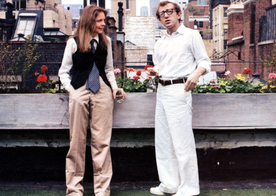 Diane Keaton i Woody Allen, kadr z filmu „Annie Hall”, 1977 rok (Fot. Forum)