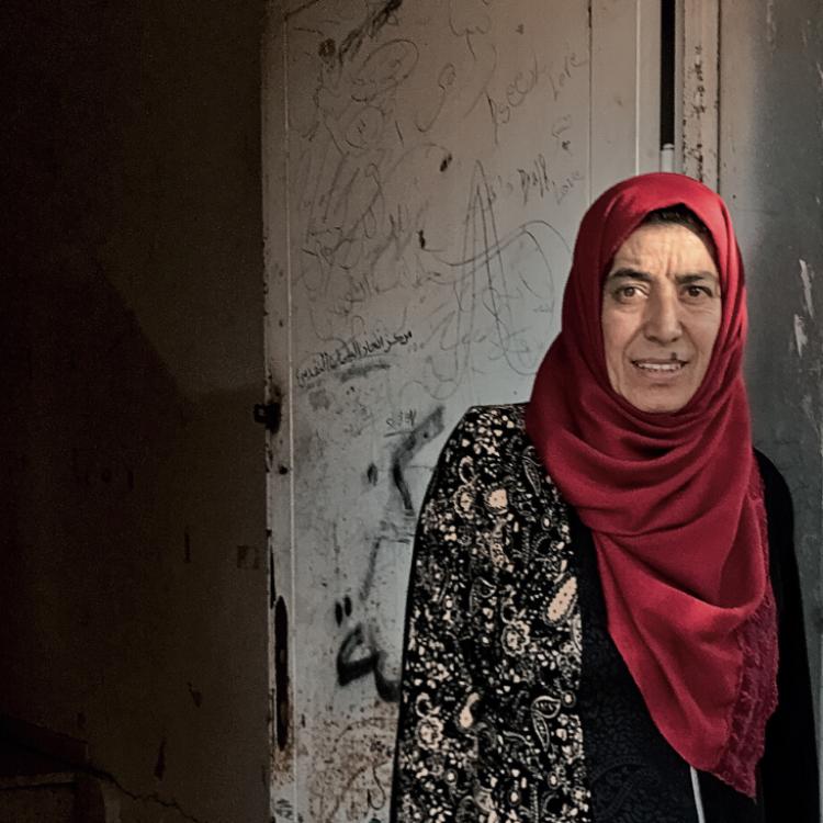 Basma Abu Gelmin. Stworzyła miejsca pracy dla kobiet z Beit Furik, niedawno kandydowała też do lokalnego samorządu. (Fot. Katarzyna Boni)