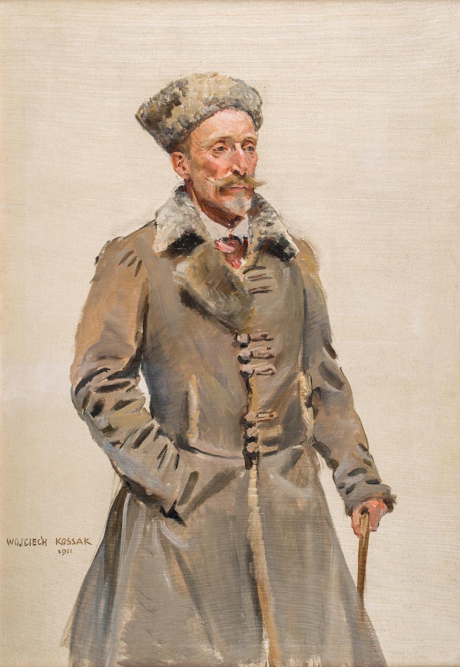 Wojciech Kossak, Portret arcyksięcia Karola Stefana von Habsburg z Żywca (1911); Muzeum Narodowe w Poznaniu