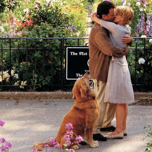 Meg Ryan i Tom Hanks w filmie „Masz wiadomość” (1998), jednym z listy „filmy na poprawę nastroju”. (Fot. BEW PHOTO)