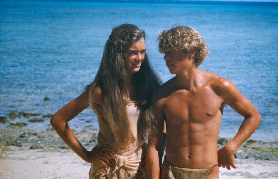 Brooke Shields i Christopher Atkins w filmie „Błękitna laguna” (1980) (Fot. Image Capital Pictures/Film Stills/Forum)