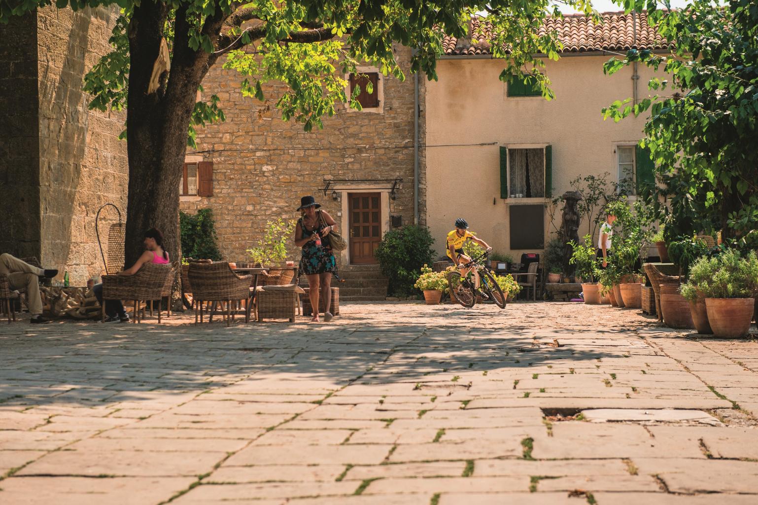 Będąc w Istrii, warto zajrzeć do malutkiej miejscowości  Draguć do „Kuća fresaka” (Domu Fresków). (Dejan Hren/Chorwacka Wspólnota Turystyczna)