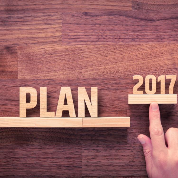 63909338 - businessman plan 2017. business new year plans, goals and targets concept.
