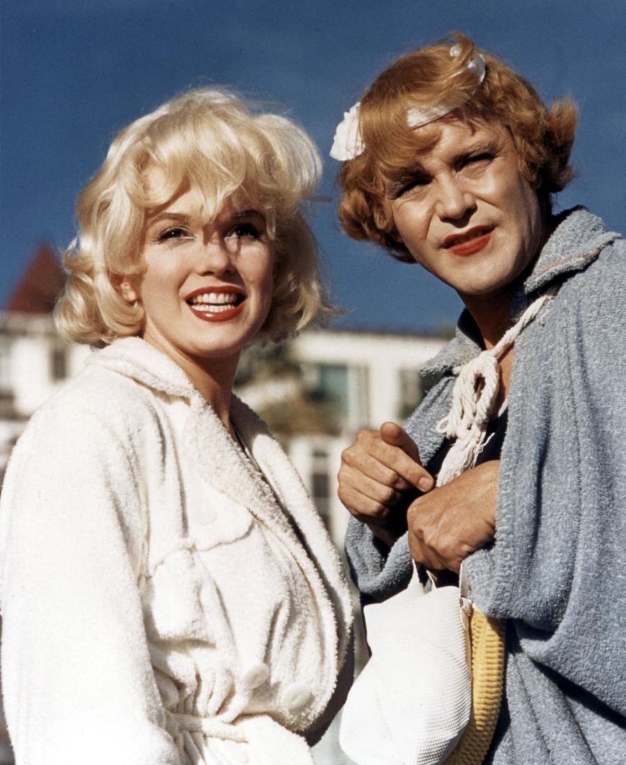 Marilyn Monroe i Jack Lemmon w filmie „Pół żartem, pół serio” (Fot. Film Stills/Forum)