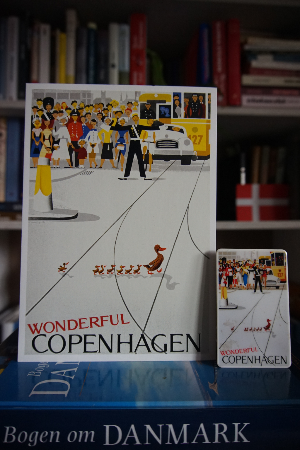 Ikoniczny plakat Wonderful Copenhagen Viggo Vagnby’ego (Fot. Sylwia Izabela Schab)