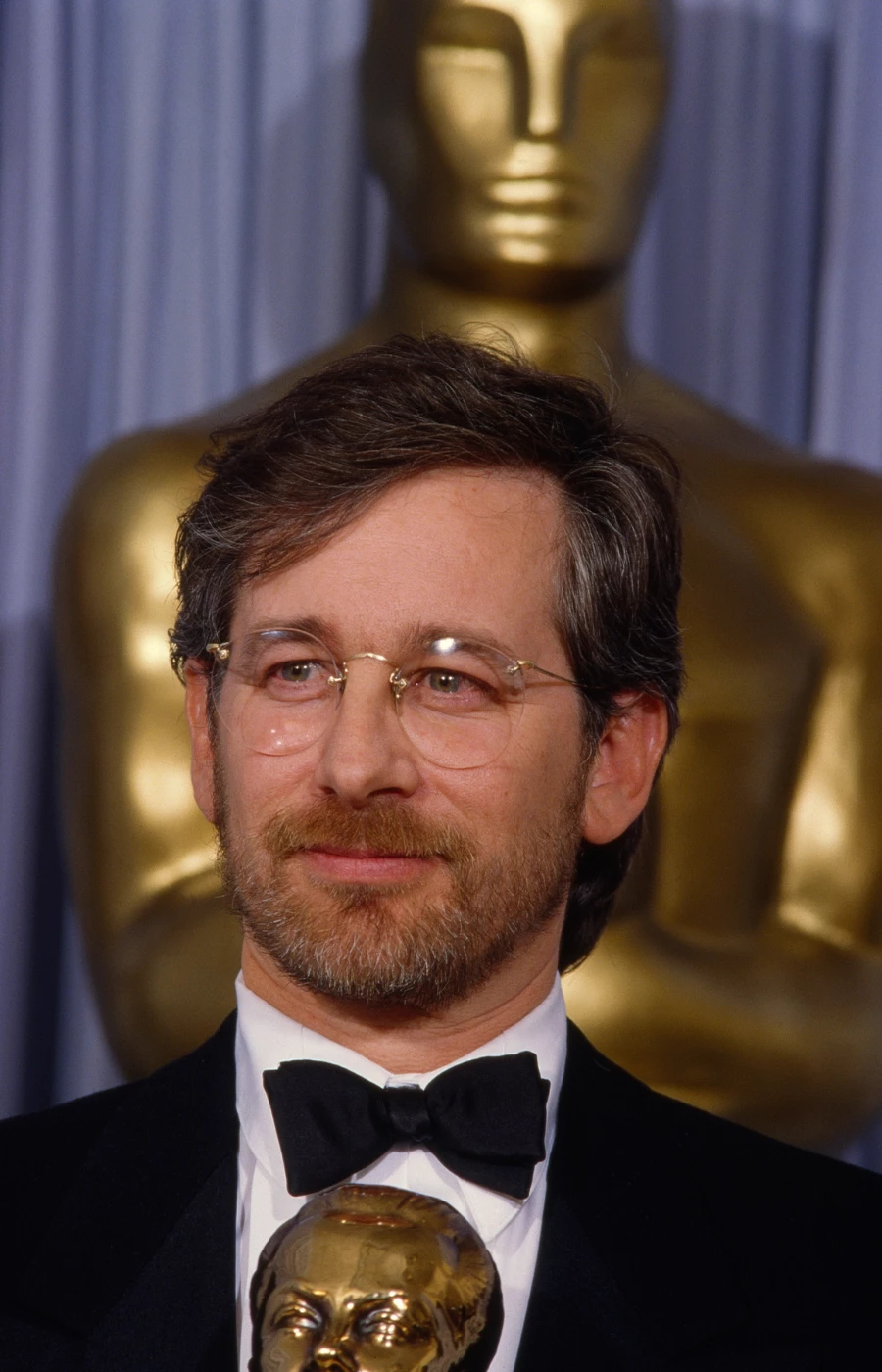 Steven Spielbierg z Nagrodą im. Irvinga G. Thalberga, 1987 rok (Fot. Bob Riha, Jr./Getty Images)
