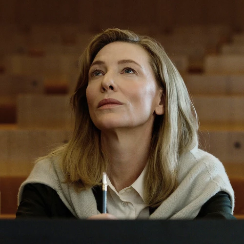 Cate Blanchett w filmie „Tár” (Fot. materiały prasowe SkyShowtime)