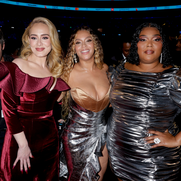Laureatki Grammy 2023: Adele, Beyoncé i Lizzo (Fot. Francis Specker/CBS/Getty Images)