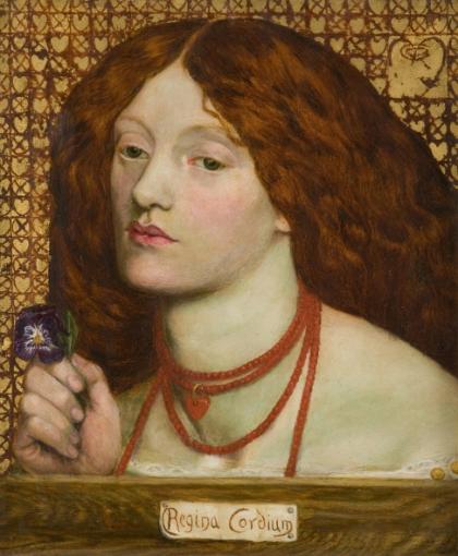Dante Gabriel Rossetti, portret Elizabeth Siddal pt. „Regina Cordium”, 1860 r. (Fot. BEW Photo)