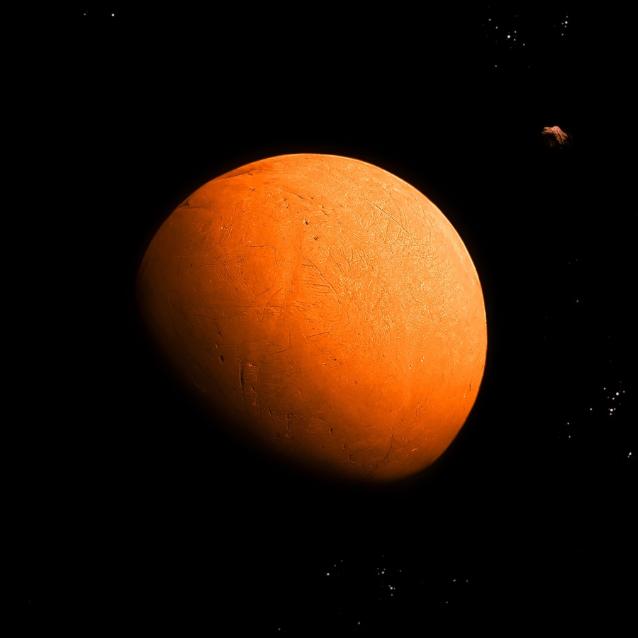 Nów w Skorpionie: 4 listopada, godz. 22.15. Na zdjęciu Mars. (Fot. iStock)