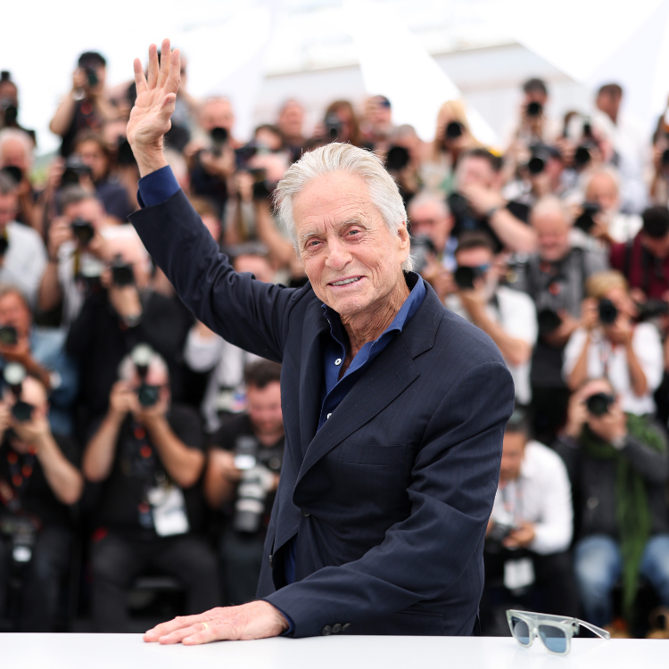 Podczas ceremonii otwarcia tegorocznego Cannes Złotą Palmę za całokształt twórczości odbierze Michael Douglas. (Fot. Pascal Le Segretain/Getty Images)