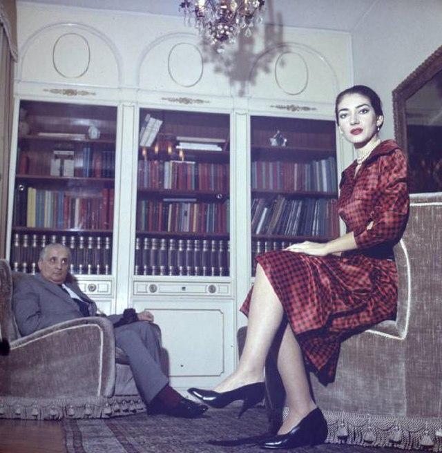 Callas i Meneghini, 1957 rok, Mediolan (Fot. materiały prasowe)