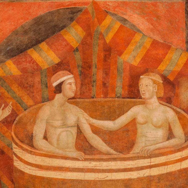 W średniowieczu wiele obrazów miało zilustrować grzeszność i pożądliwość kobiet. Były w końcu potomkiniami kusicielki Ewy, która doprowadziła do wygnania z rajskiego ogrodu. (Fot. iStock)