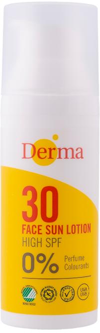 Derma Sun, krem słoneczny do twarzy SPF 30 54,99 zł/50 ml (Fot. materiał prasowy)