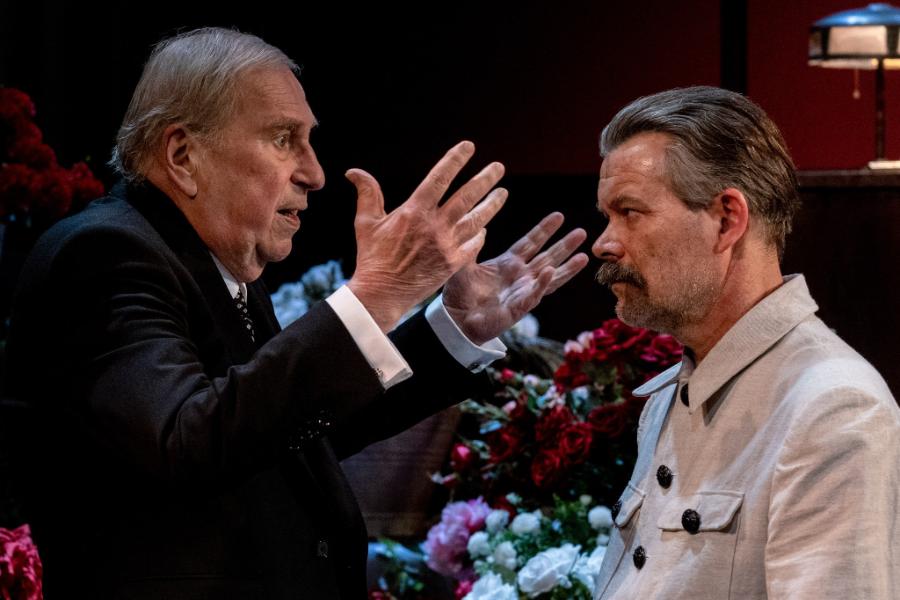 Jerzy Stuhr w spektaklu „Geniusz w Teatrze Polonia (Fot. Robert Jaworski)