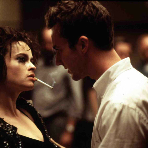Kadr z filmu „Podziemny krąg”. Na zdjęciu Helena Bonham Carter i Edward Norton (Fot. United Archives IFA Film/East News)