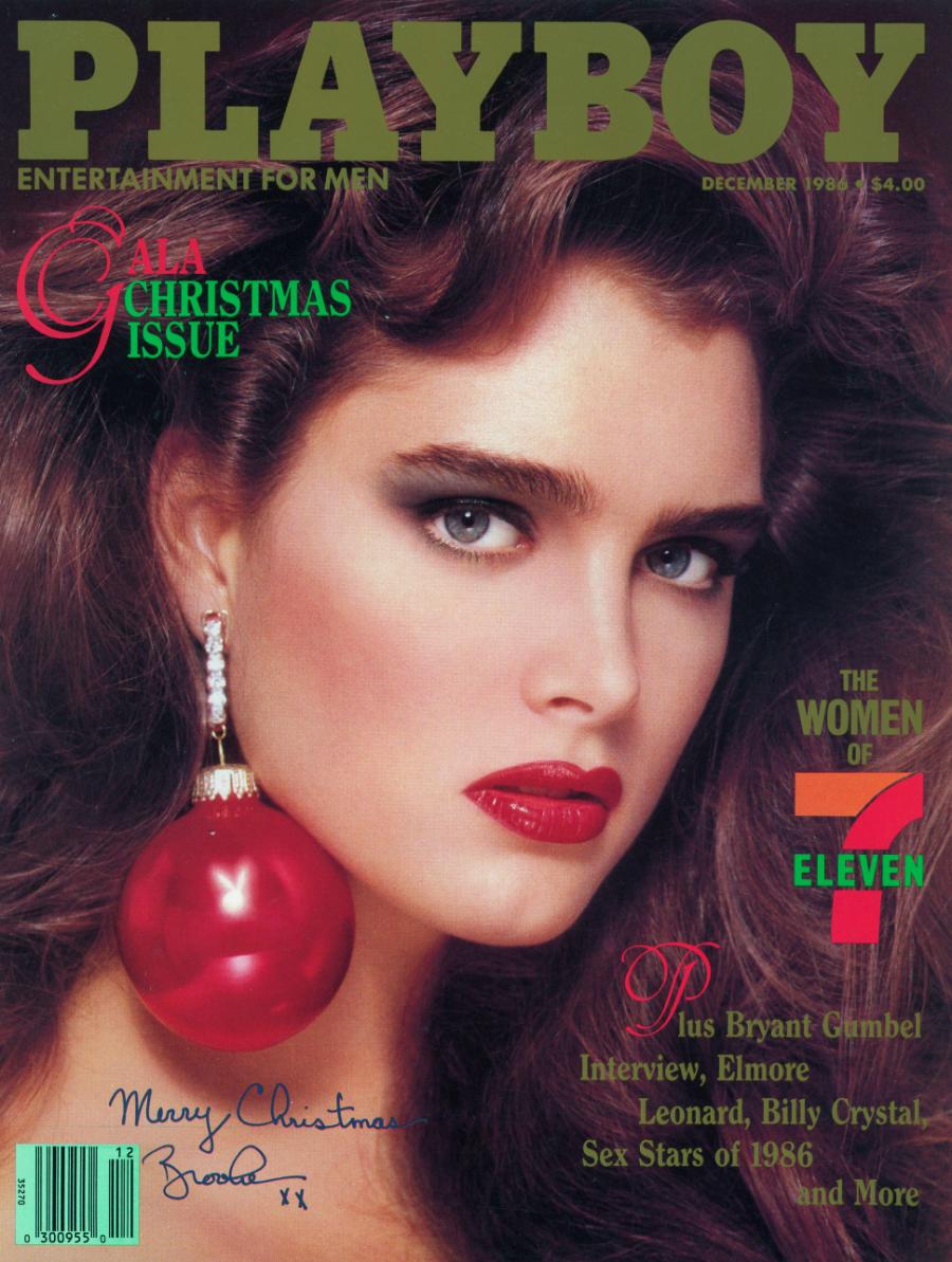 Brooke Shields na okładce „Playboya” w 1986 roku (Fot. Alamy Stock Photo/Forum)